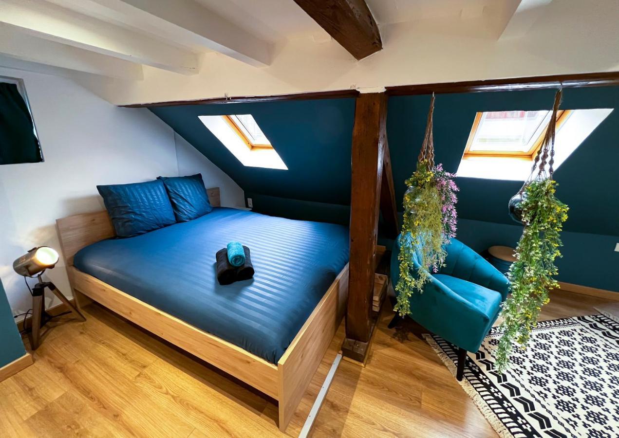 Апартаменты Au Duplex De Jeannala Селеста Экстерьер фото