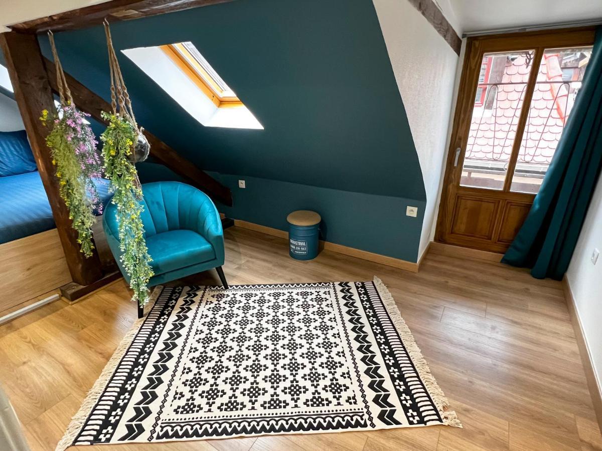 Апартаменты Au Duplex De Jeannala Селеста Экстерьер фото