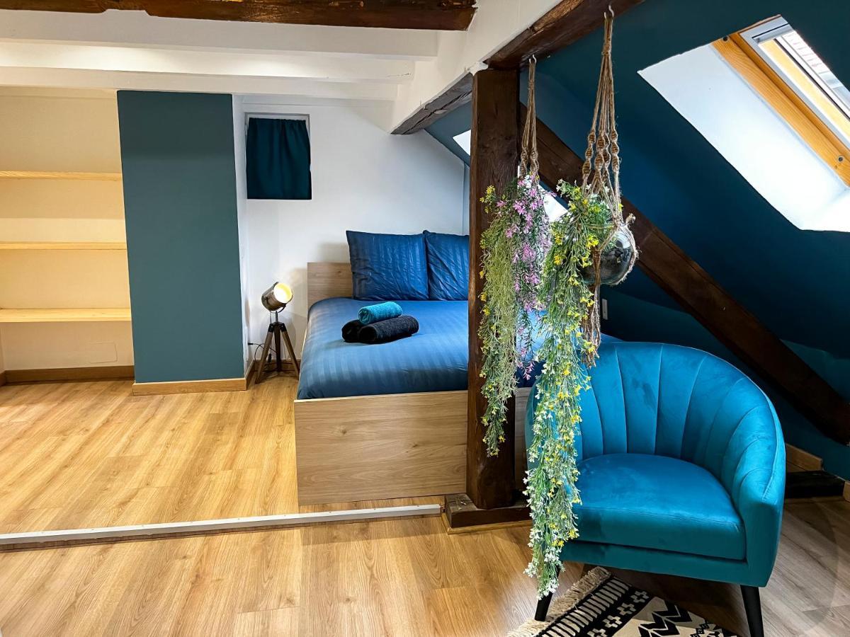 Апартаменты Au Duplex De Jeannala Селеста Экстерьер фото