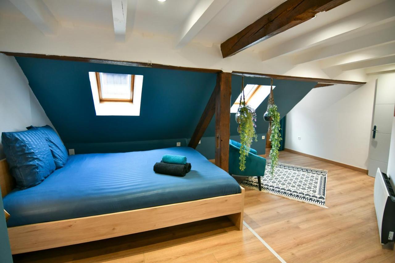 Апартаменты Au Duplex De Jeannala Селеста Экстерьер фото