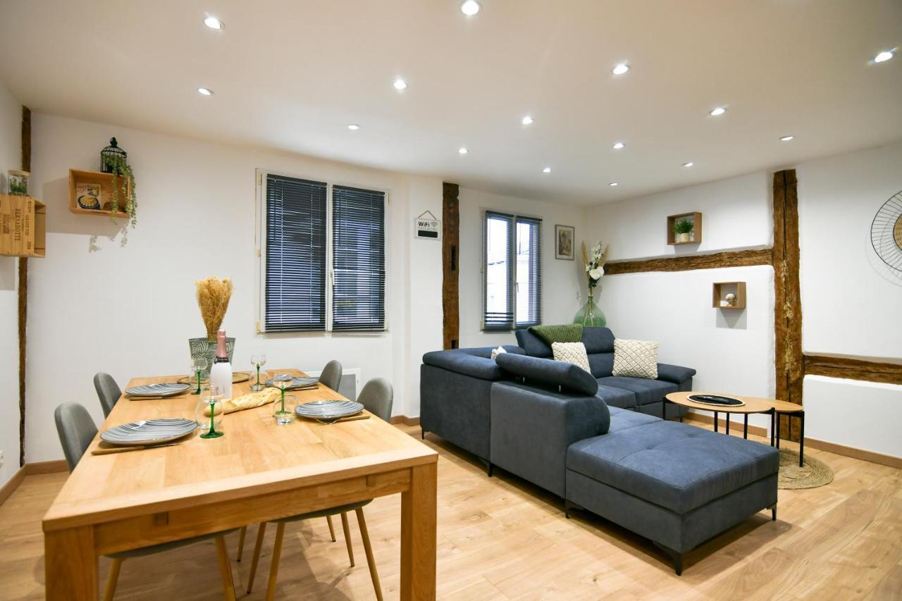 Апартаменты Au Duplex De Jeannala Селеста Экстерьер фото