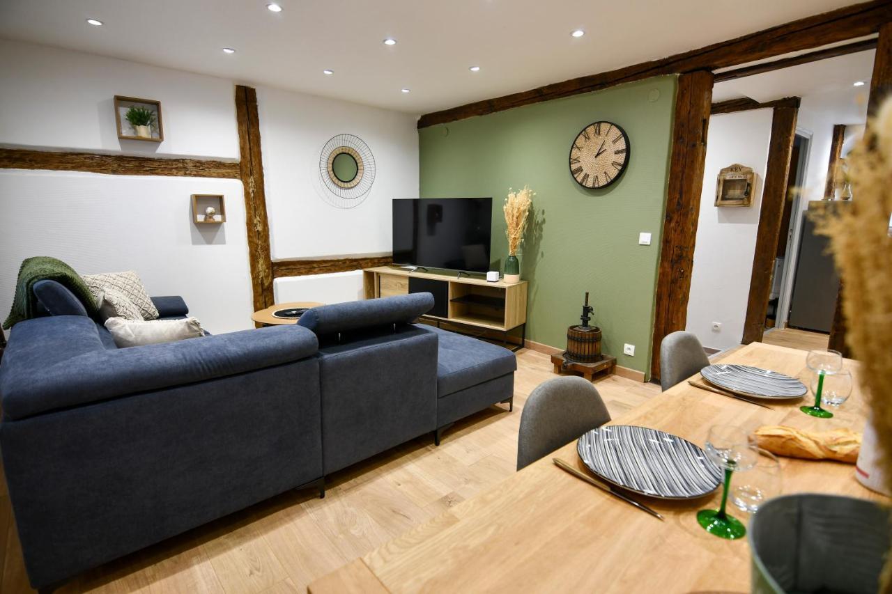 Апартаменты Au Duplex De Jeannala Селеста Экстерьер фото