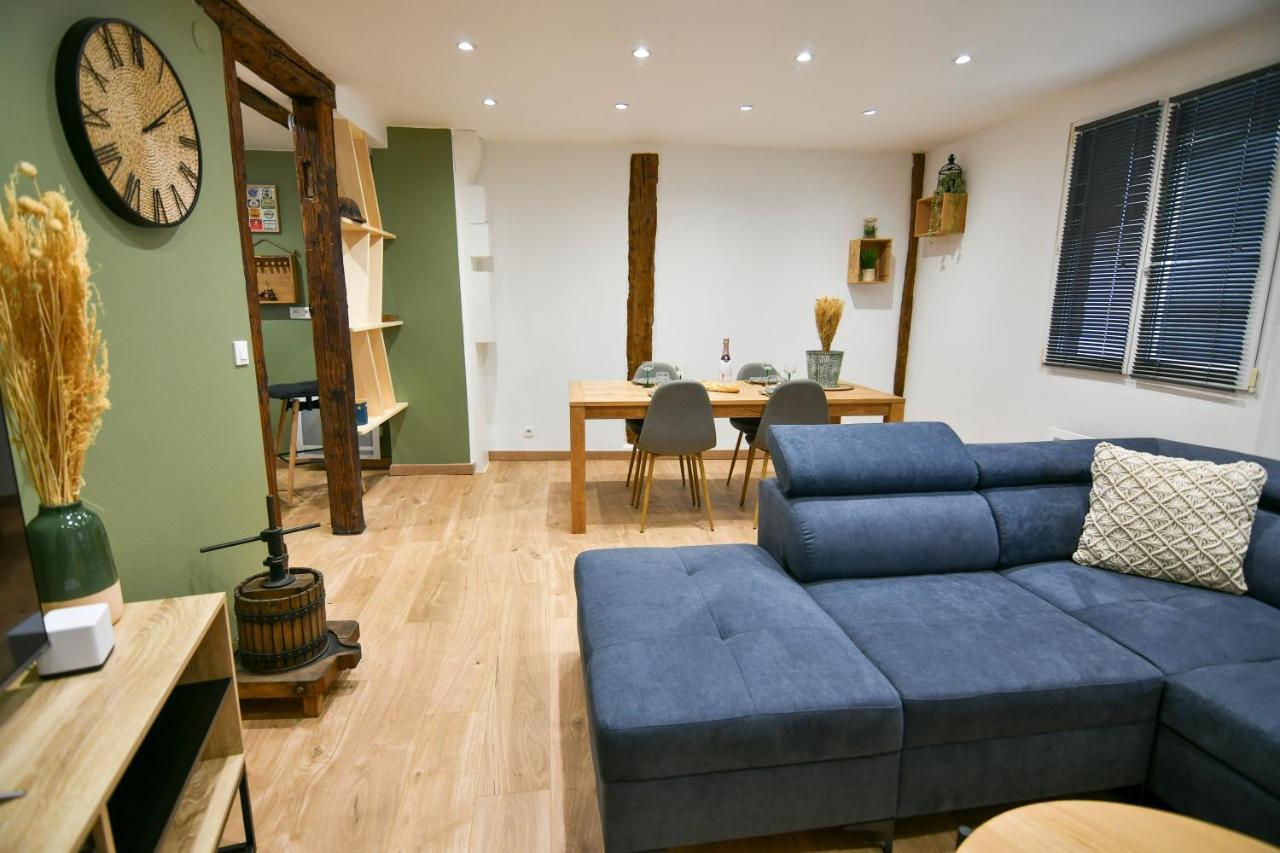 Апартаменты Au Duplex De Jeannala Селеста Экстерьер фото