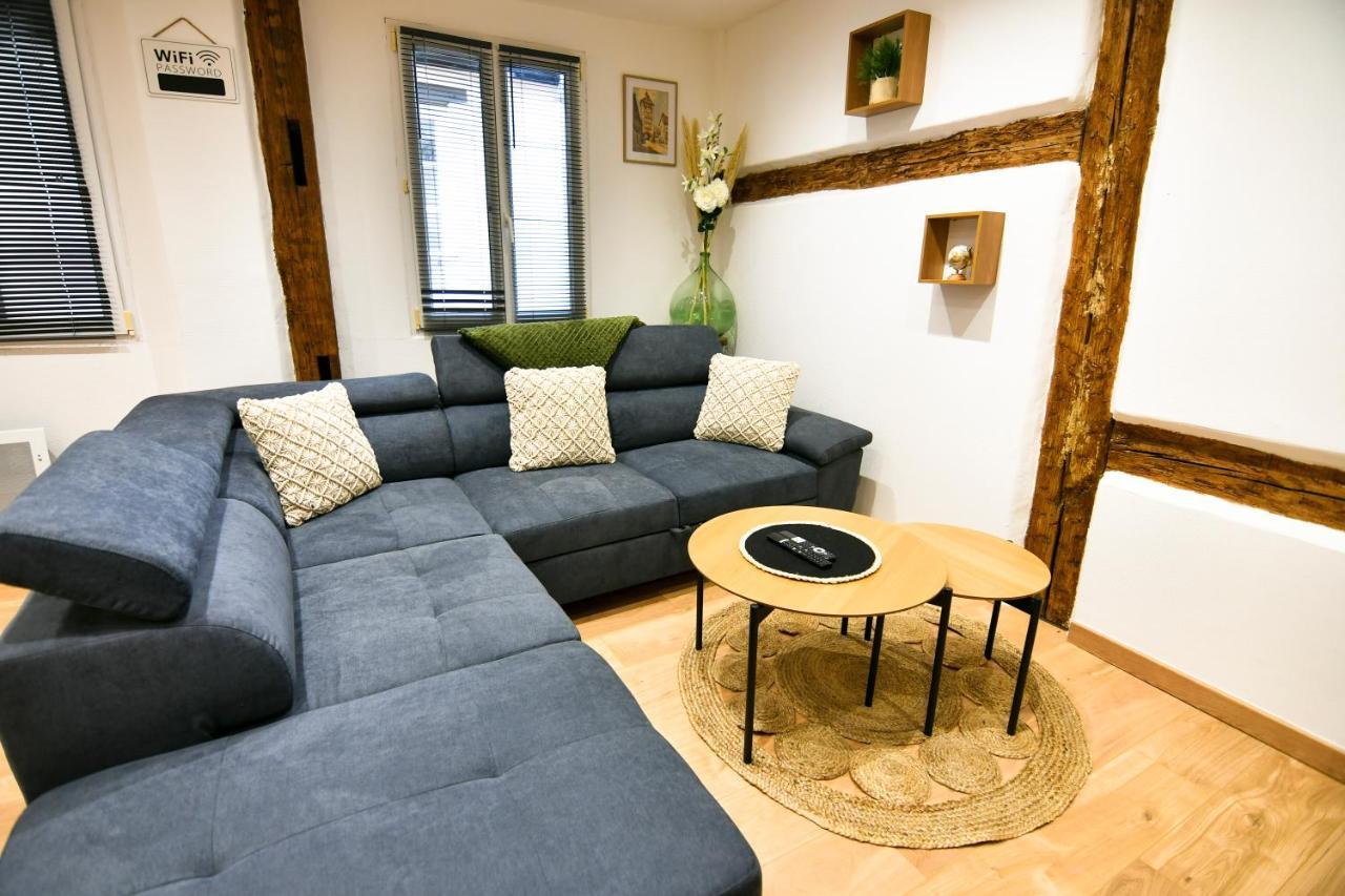 Апартаменты Au Duplex De Jeannala Селеста Экстерьер фото