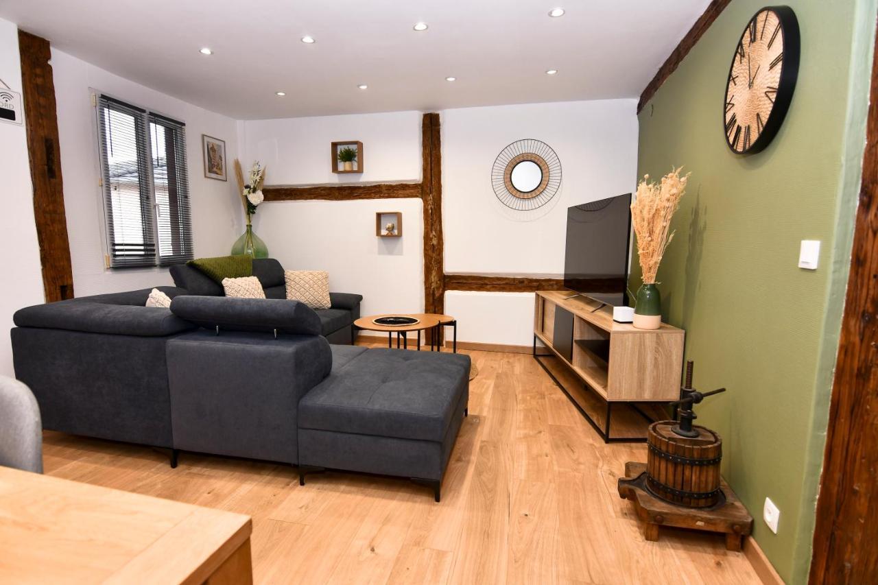 Апартаменты Au Duplex De Jeannala Селеста Экстерьер фото