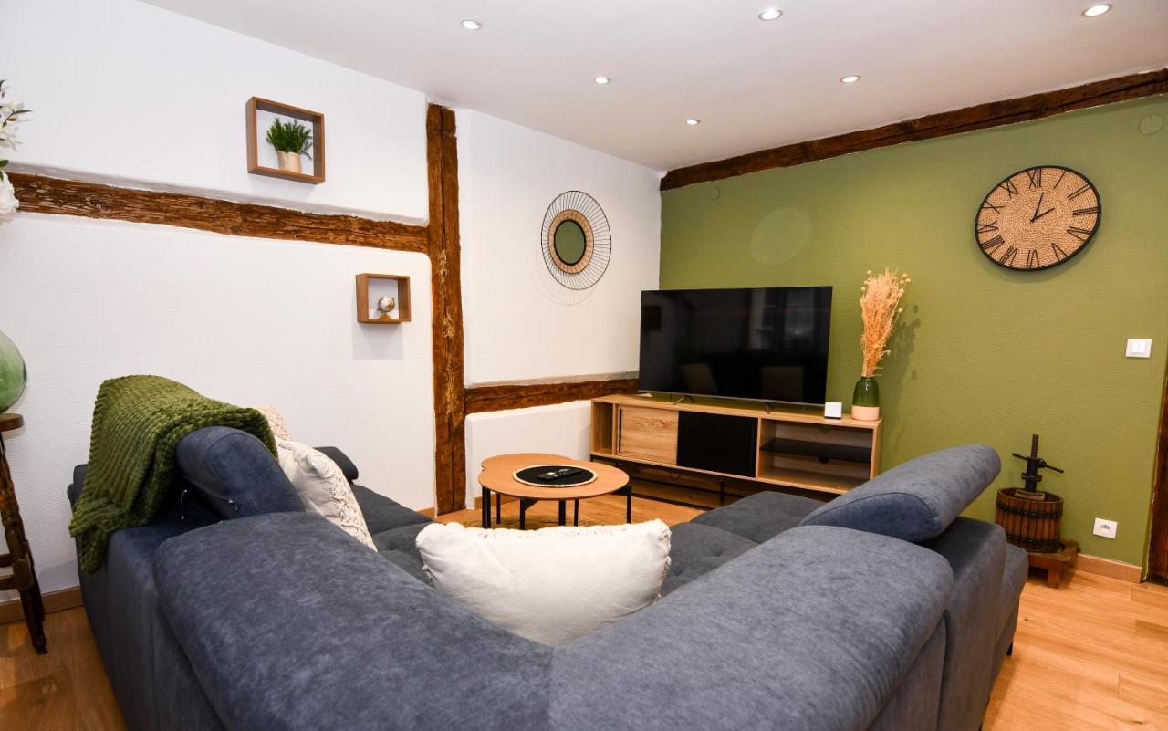 Апартаменты Au Duplex De Jeannala Селеста Экстерьер фото